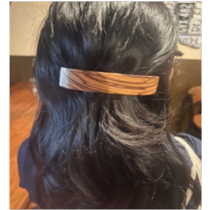 Zebra Wood Beret